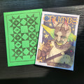 CRUMBS comic book Zine print. Featuring Crumbs the goblin and Lilie the novice Knight. Dark Fantasy. Zine
