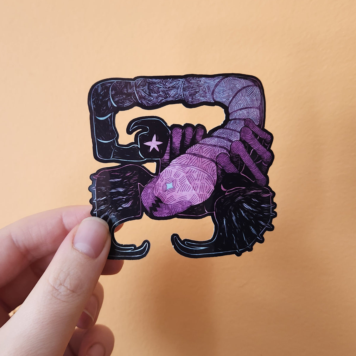 Scorpio Colour Sticker 3x3